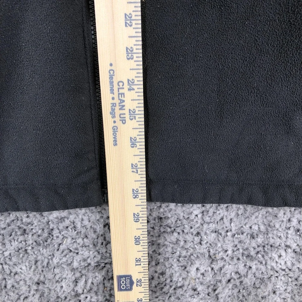 The North Face Jacket Mens‎ Medium Black Fleece Full Zip Pockets Outdoor